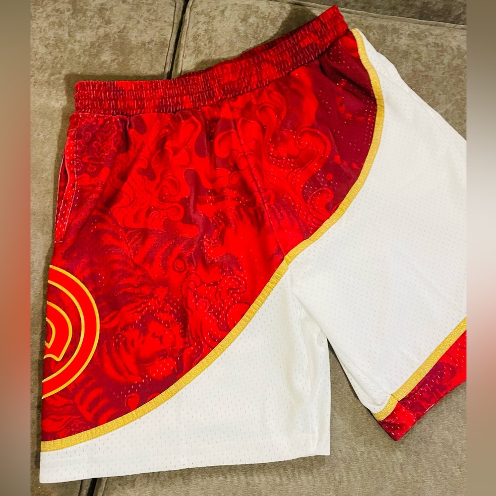 New Atlanta Hawks Mitchell And Ness Hardwood Classic Shorts
